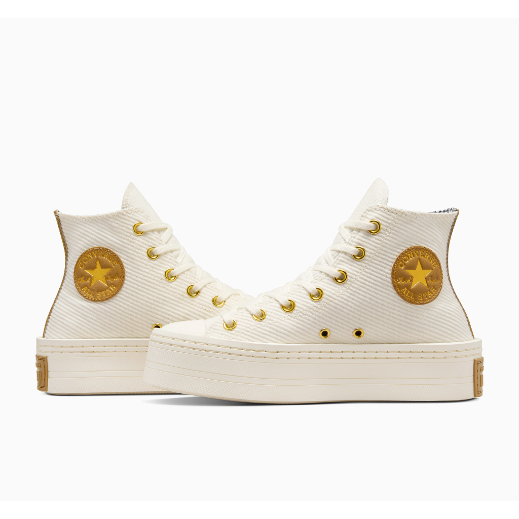 CONVERSE รองเท้า CTAS MODERN LIFT PLAY ON FASHION HI CREAM ผู้หญิง A07204CF_S4CMXX