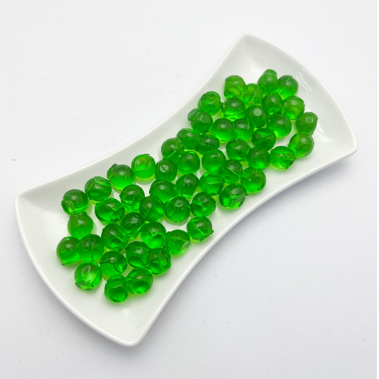 (ขาย 1 กิโลกรัม และ 500 กรัม) กัมมี่ไข่มุก เชอร์รี่เทียม สินค้าไทย มีอ.ย. เยลลี่กลิ่นผลไม้ สีต่างๆ 