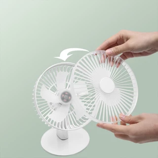 นิกโก้ พัดลมตั้งโต๊ะพร้อมโคมไฟ ขนาด 6 นิ้ว (NIKKO DESKTOP FAN WITH LAMP)
