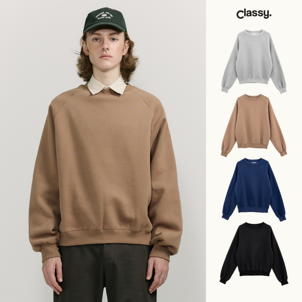 Classy Club - เสื้อสเวตเตอร์ แขนยาว รุ่น Sweater