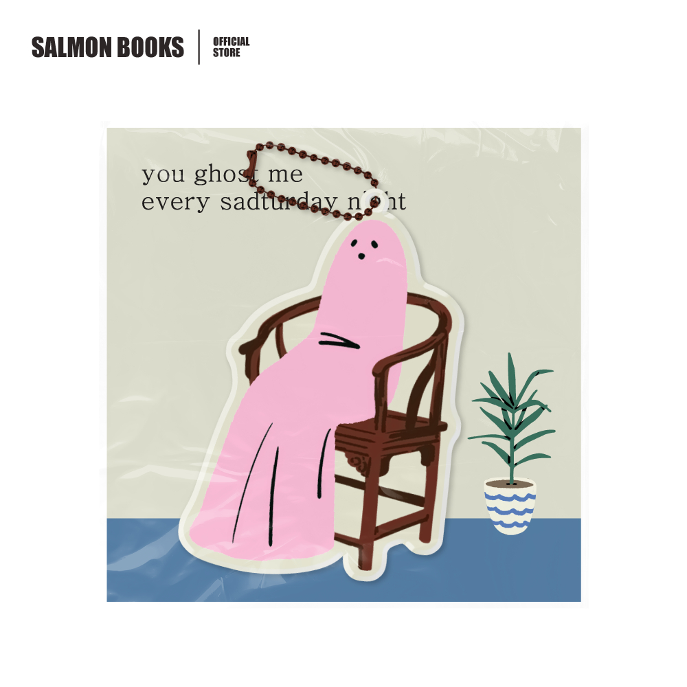 KEYCHAIN ผี : salmon book