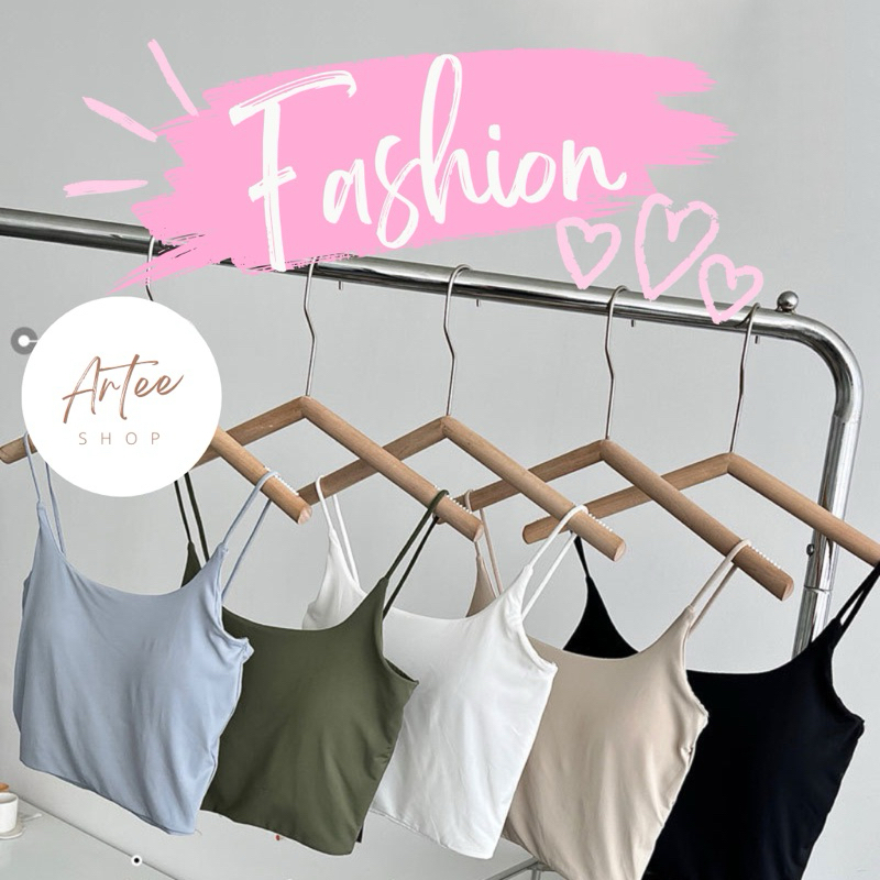✅พร้อมส่ง✅Crop top เสื้อสายเดี่ยว FreeSize✅