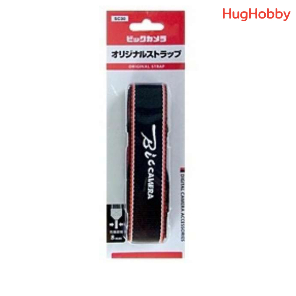 [ของใหม่ *แพ็คเกจไม่ค่อยสวย ขายราคาพิเศษ] สายคล้องกล้อง BIC CAMERA Original Strap SC30 สินค้าจากญี่ป