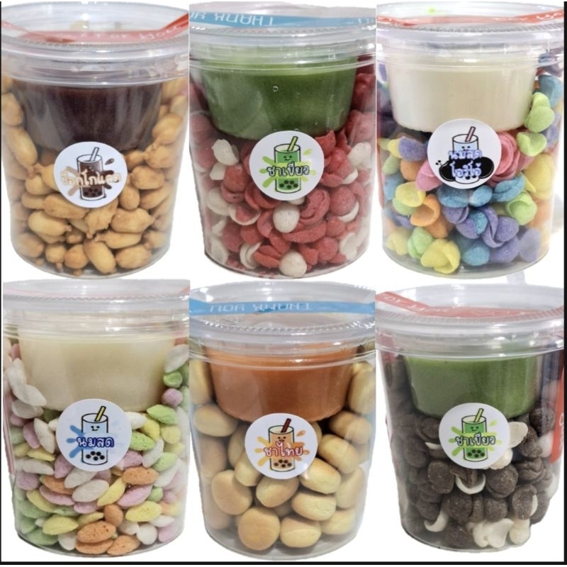 นมเหนียวคอนเฟลก140บาทได้11ถ้วย