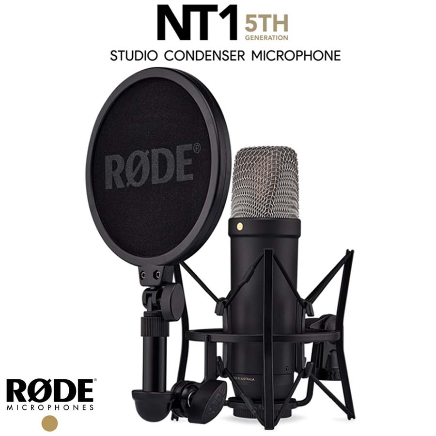 Rode NT1 5th Generation Studio Condenser Microphone (ประกันศูนย์ 2ปี)
