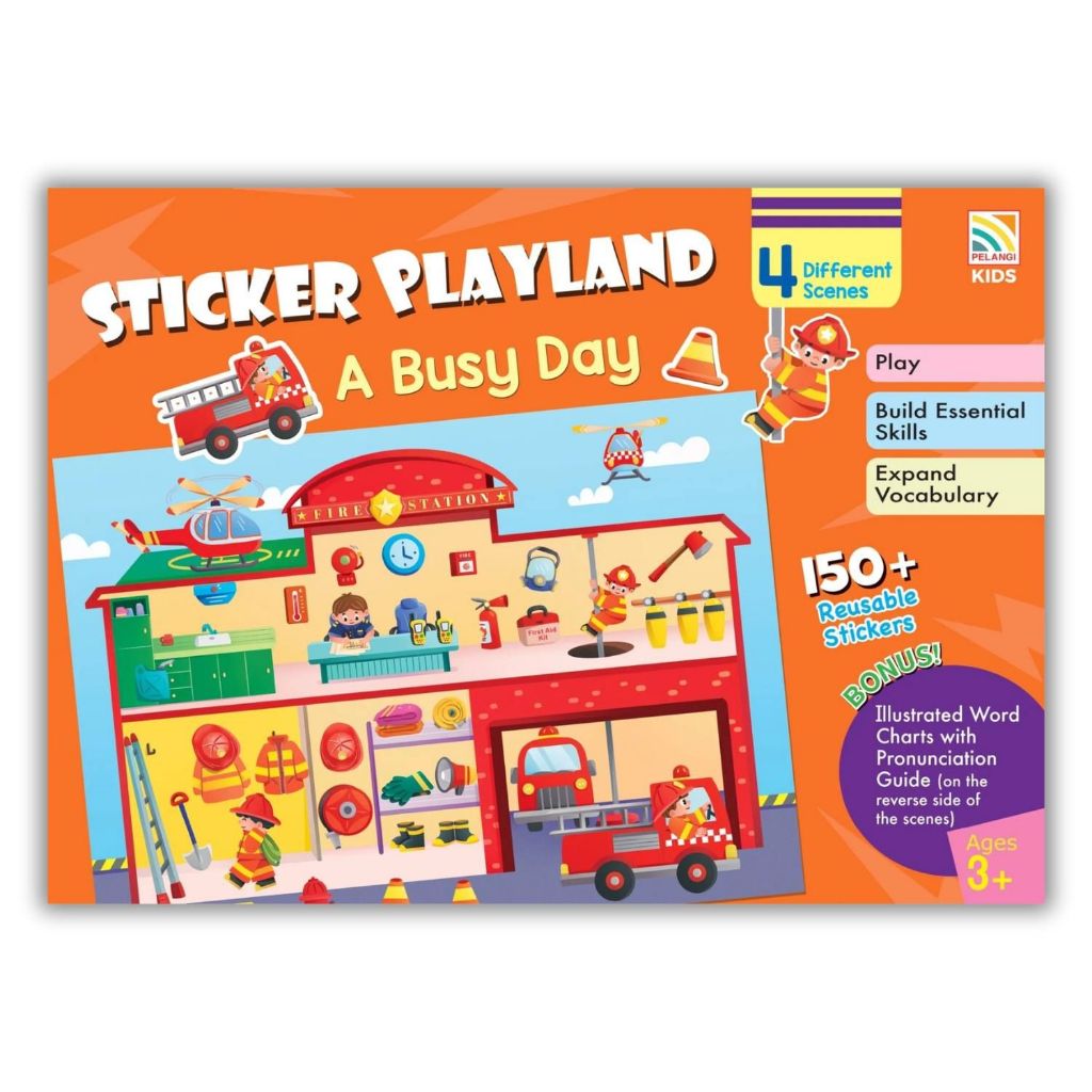 Sticker Playland - A Busy Day