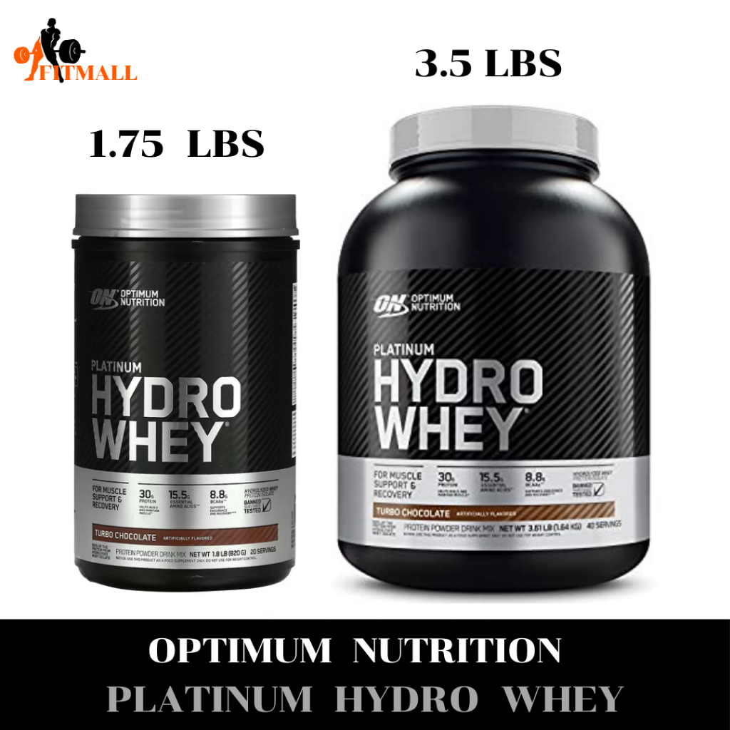 OPTIMUM Nutrition Hydro Whey 1.75 lbs //  3.5 lbs เวย์ไฮโดรไลซ์คุณภาพสูงช่วยเสริมสร้างกล้ามเนื้อ