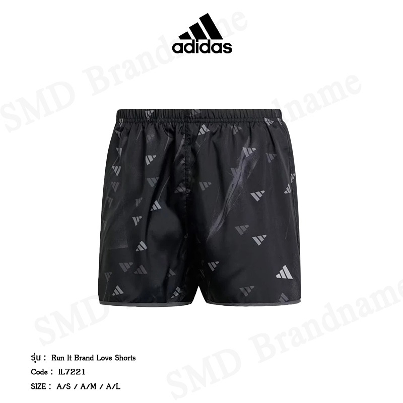 Adidas กางเกงขาสั้น รุ่น Run It Brand Love Shorts Code: IL7221