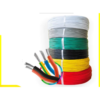 (ลดล้างสต็อค) UL1007 สายไฟเดี่ยว แกนฝอย Hook Up Wire UL AWM 1007 80°C 300V สายไฟอ่อน 18/20/22/24/26 สาย AWG