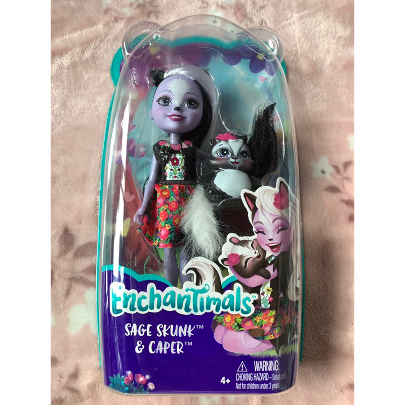 ตุ๊กตา SAGE SKUNK &CAPER Enchantimals ใหม่แท้