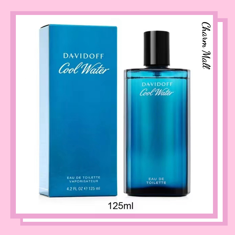Davidoff Cool Water Men EDT 125ml.น้ำหอมผู้ชาย