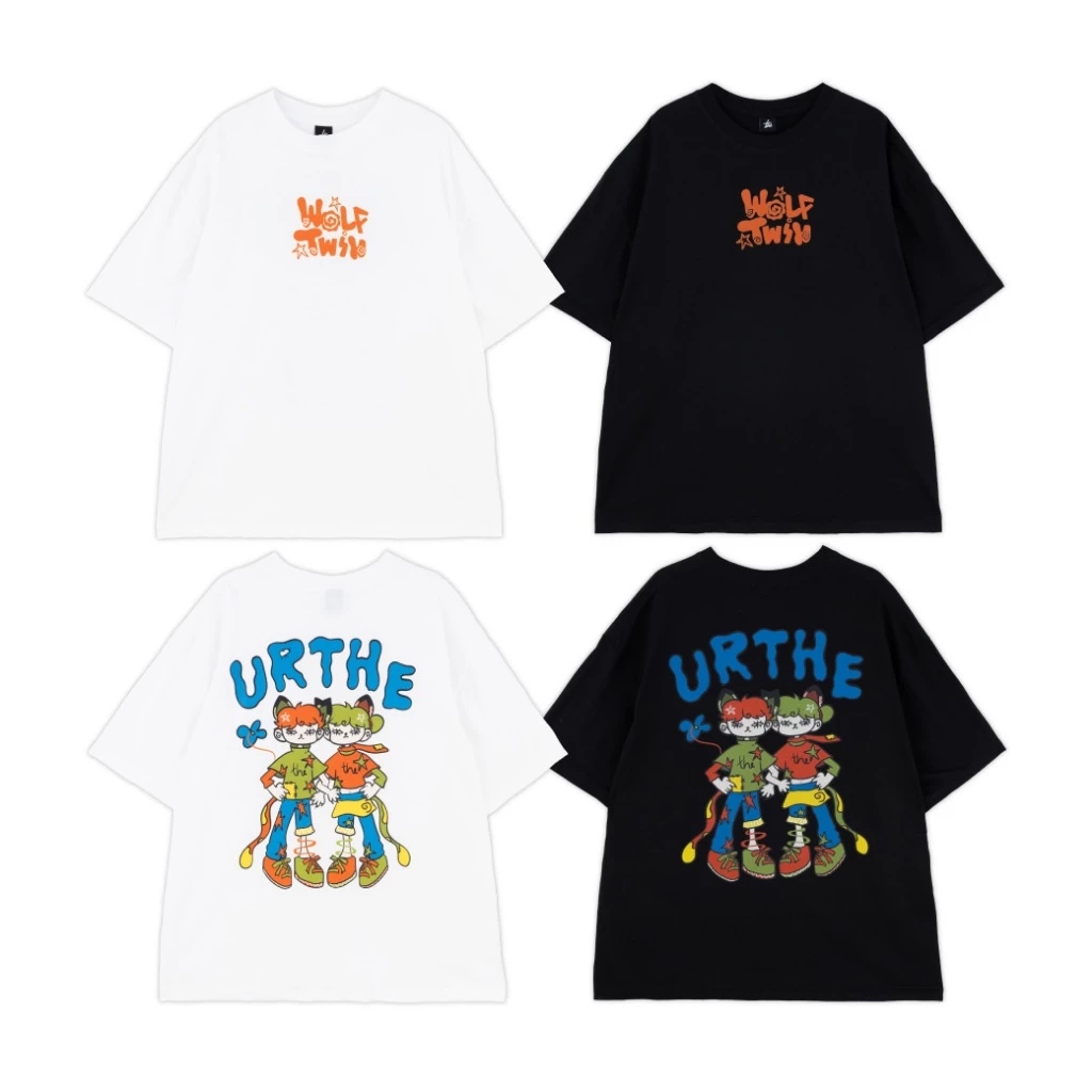 URTHE - เสื้อยืด Oversize รุ่น LOST TO FINE OWE FAIRY