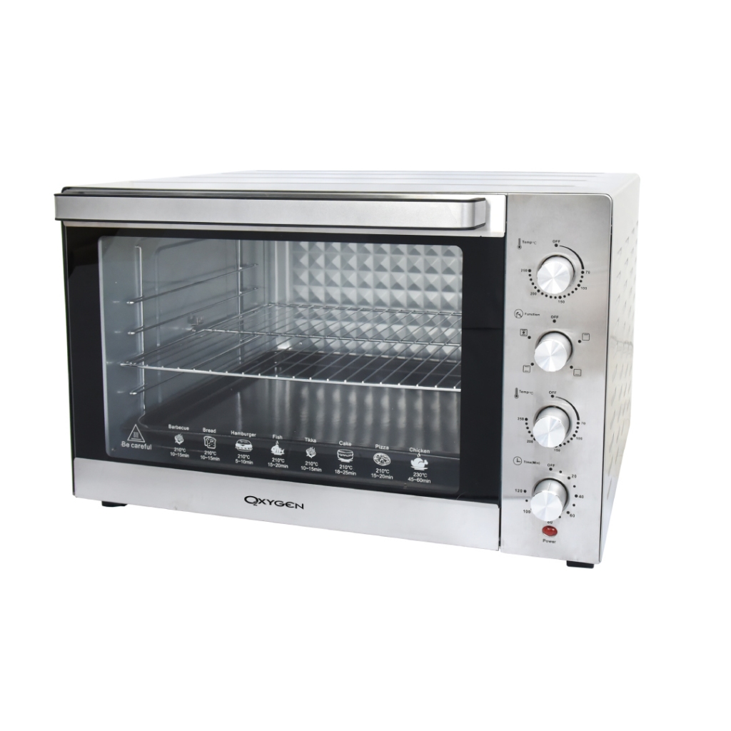 OXYGEN เตาอบ 80 ลิตร รุ่น CS7001D4 มีพัดลม มีไฟส่องสว่าง  เตาอบอาหารไฟฟ้า เตาอบขนม ประกันศูนย์ไทย มอ