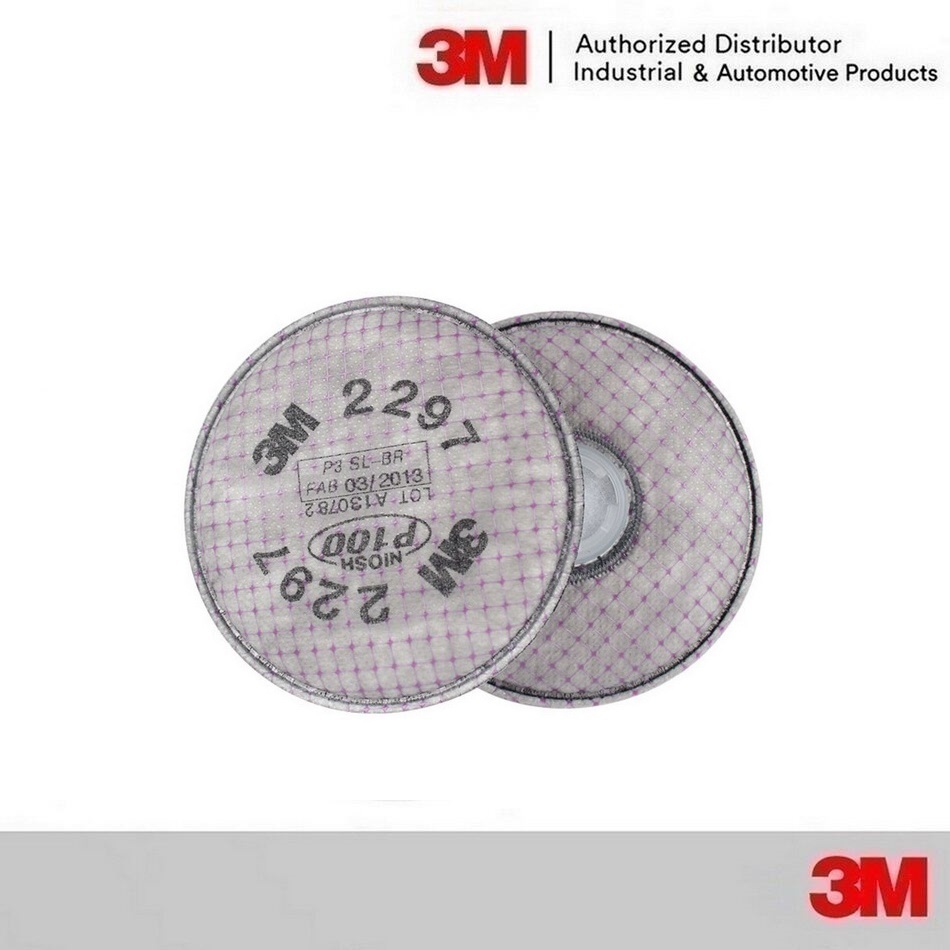 3M 2297 P100 แผ่นกรองฝุ่น Advance Filter