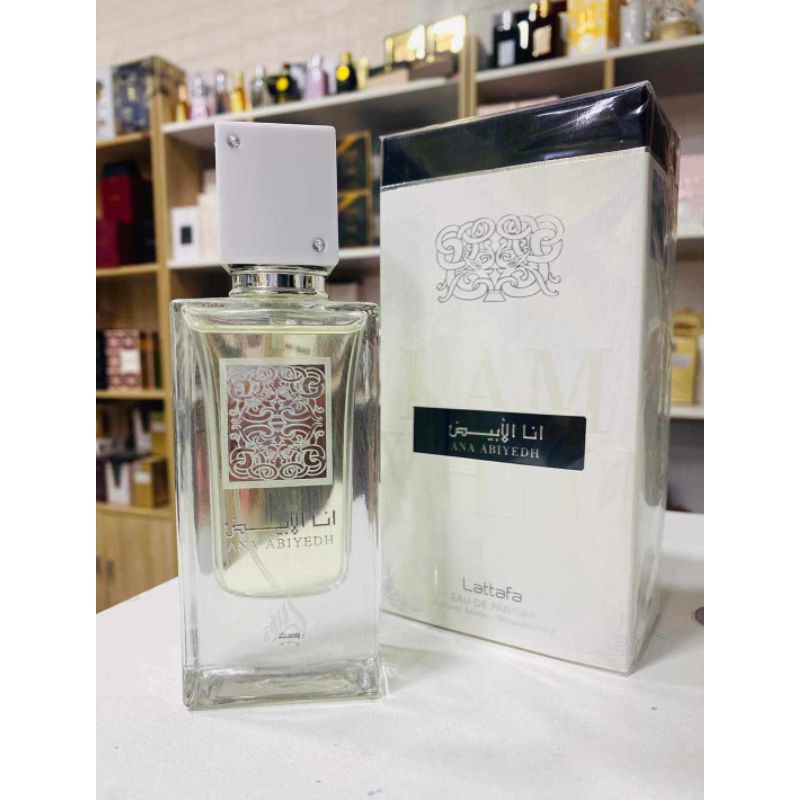 น้ำหอมอาหรับ Ana Abiyedh Lattafa แท้ขนาด60ml
