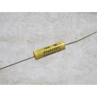 Mallory axial capacitors Type 150 series ค่า 0.01uF, 0.022uF, 0.047uF, 0.1uF, 0.22uF, 0.47uF 630V