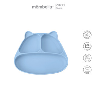 Mombella จานซิลิโคนเด็กมีตัวดูดกันหล่น Panda Silicone Suctio…