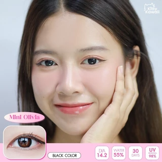 Kitty Kawaii Contact Lens : Mini Olivia Blue / Green / Black - คอนแทคเลนส์คิตตี้ คาวาอิ พัส (VIAL)