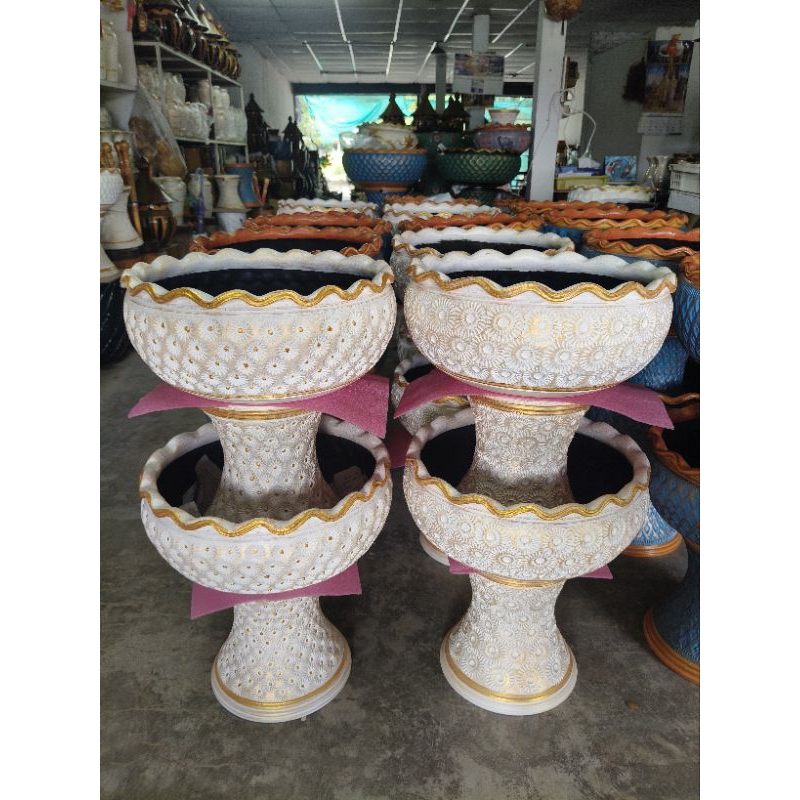 อ่างบัวรวมขาตั้งอ่างขนาด สูง 55 กว้าง 50 cm