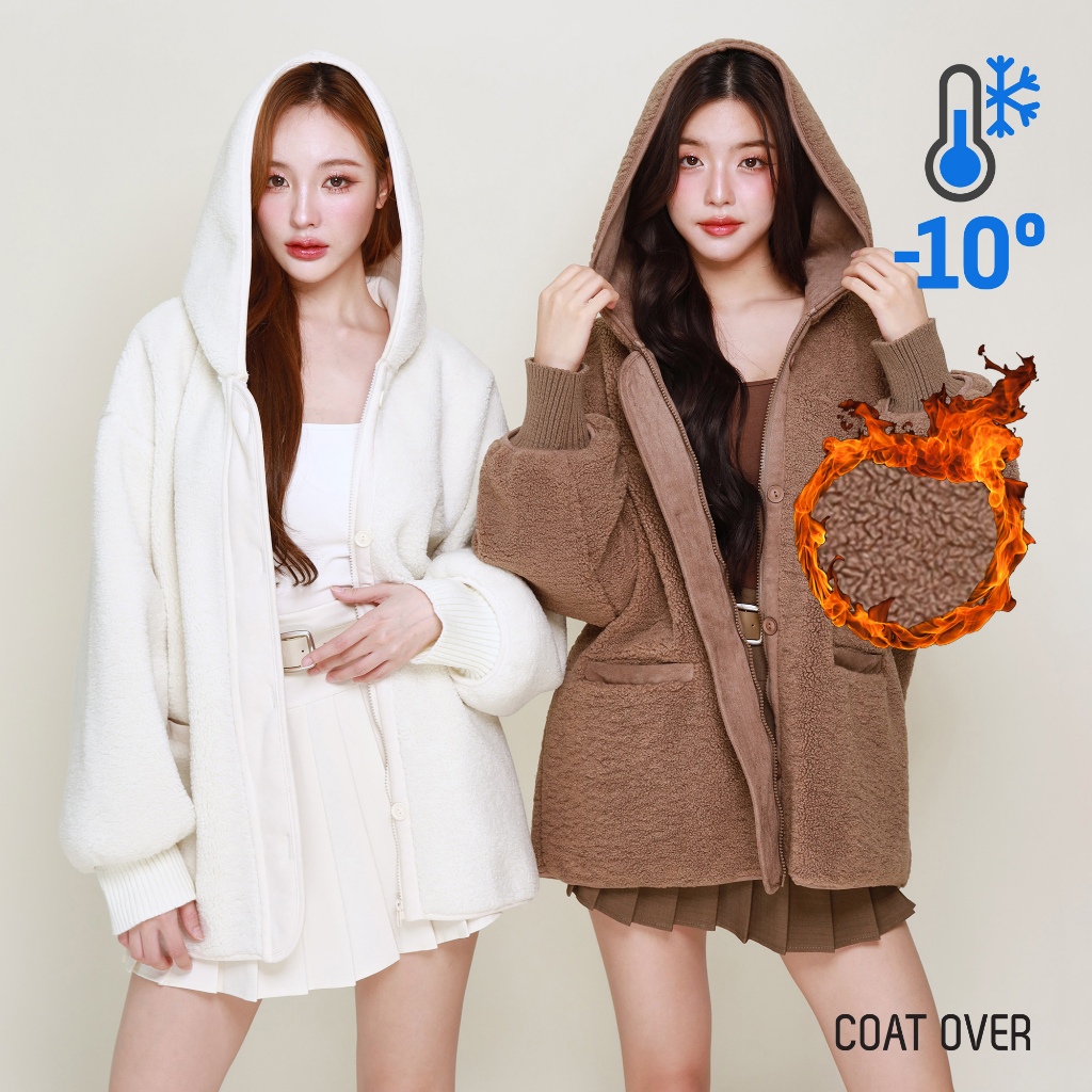 CO0899 เสื้อกันหนาวขนแกะ COATOVER