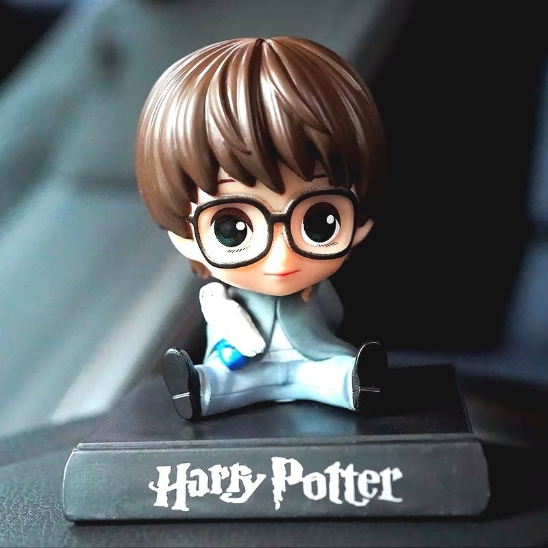 [ของใหม่] โมเดลหัวโยก + ที่วางมือถือ Harry Potter แฮร์รี่ พอตเตอร์