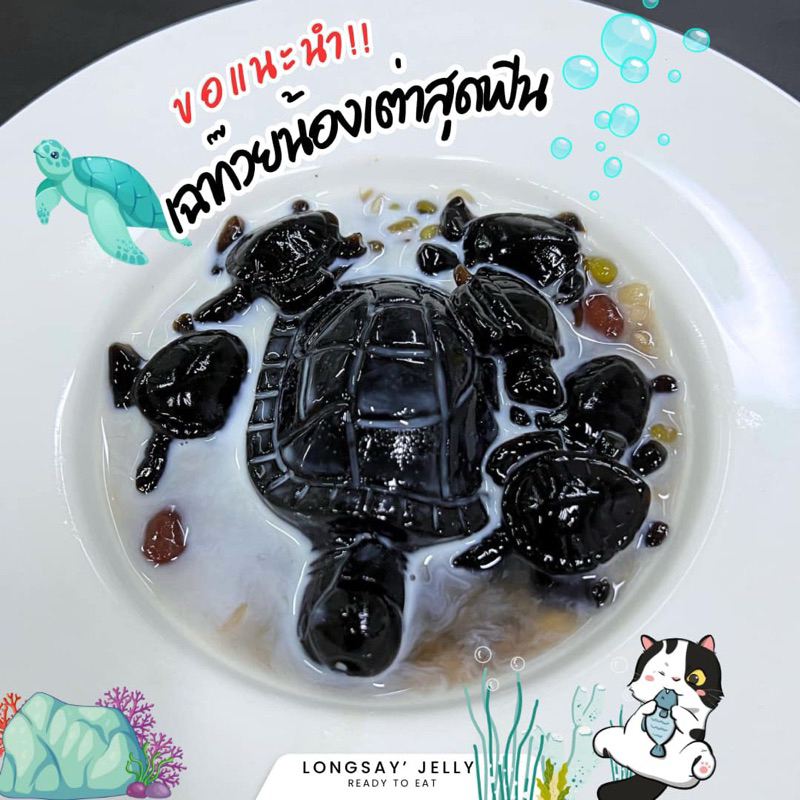 เฉาก๊วยเต่าน้อยสุดฟิน 1 กก