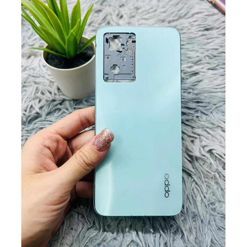 ฝาหลัง OPPO A57(2022)/ฝาหลังOPPO A57(2022)ฝาหลังแท้แกะเครื่องมีตำหนิเล็กๆน้อยๆ