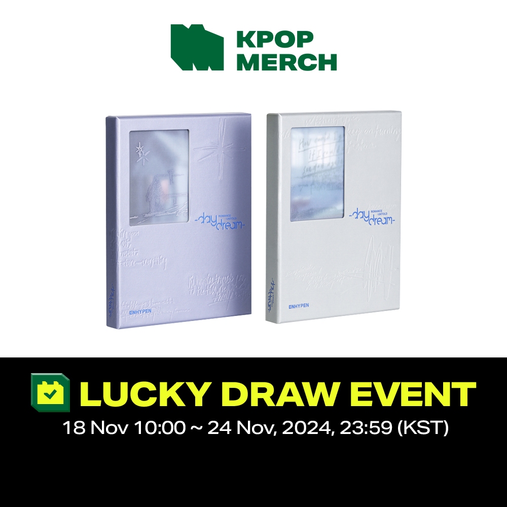 (KPOPMERCH Lucky Draw Event) ENHYPEN - 2nd Full Album Repackage [ Untold Daydream ]