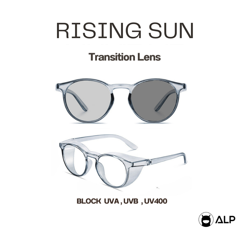 ALP แว่นกันแดด แว่นกันลม กรองแสงสีฟ้า กันดวงตาจากฝุ่น PM2.5 กัน UV400 รุ่น ALP-SB0003 พร้อมส่งในไทย
