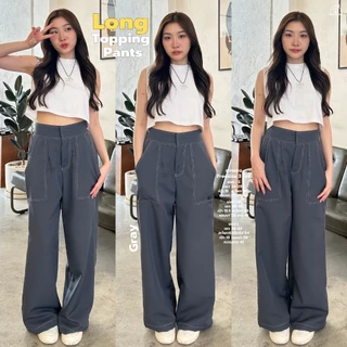 Saideehome│ω 🦙 Long Topping pants กางเกงขายาวดีไซน์เก๋ ไม่ซ้ำใคร ถ้าใครซ้ำเท่ากับก๊อป ฉันจะฉาป🪶🪄✨ ꔛ 🎁