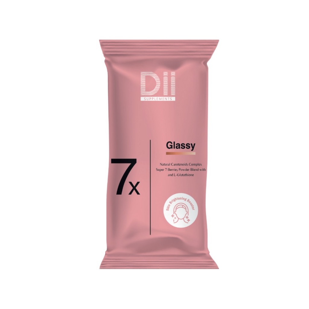 [ของแถม] Dii No.7x Glassy 1 ซอง (Sachet) วิตามินรสพิเศษจิบช้าๆ เพื่อสุขภาพผิวใส