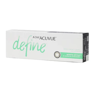 Acuvue คอนแทคเลนส์รายวัน 1-Day Define สี Mystic Style (30ข้าง/กล่อง)