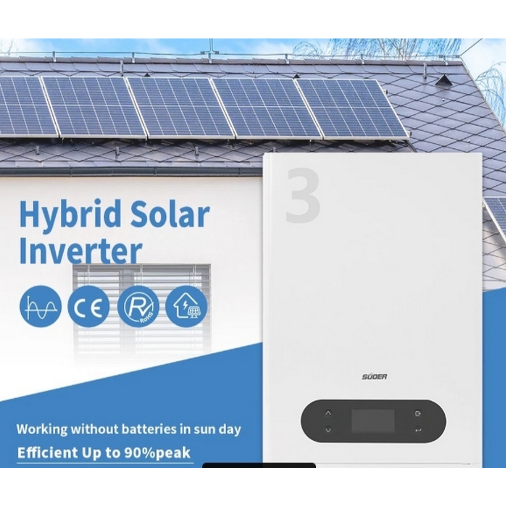 Hybrid Solar Inverter  MPPT Suoer 24V 230V 3KVA 3200 W