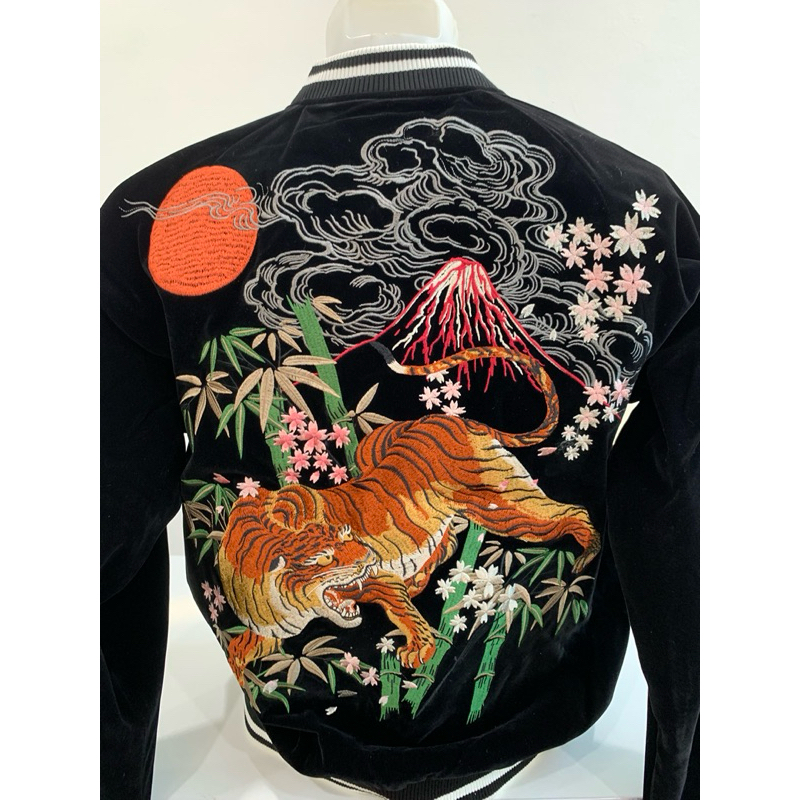sukajan jacket เสื้อปักลายเสือเสื้อแจ็คเก็ตญี่ปุ่น ซูกะจัน - รูปที่ 4