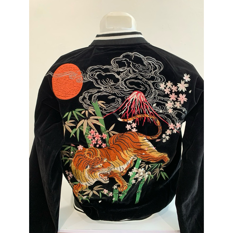 sukajan jacket เสื้อปักลายเสือเสื้อแจ็คเก็ตญี่ปุ่น ซูกะจัน - รูปที่ 7
