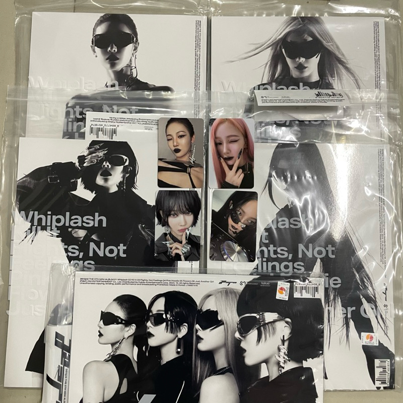 Album aespa Whiplash [beat ver.] เลือกปก/การ์ด