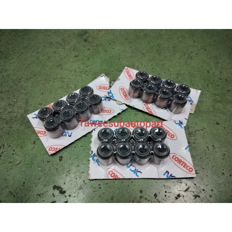 ซีลวาล์ว (ราคายกแผง8ตัว) หมวกวาล์ว ISUZU 6UZ S250 ขนาด8-12.5-13.4/16.3 NOK VVS250I