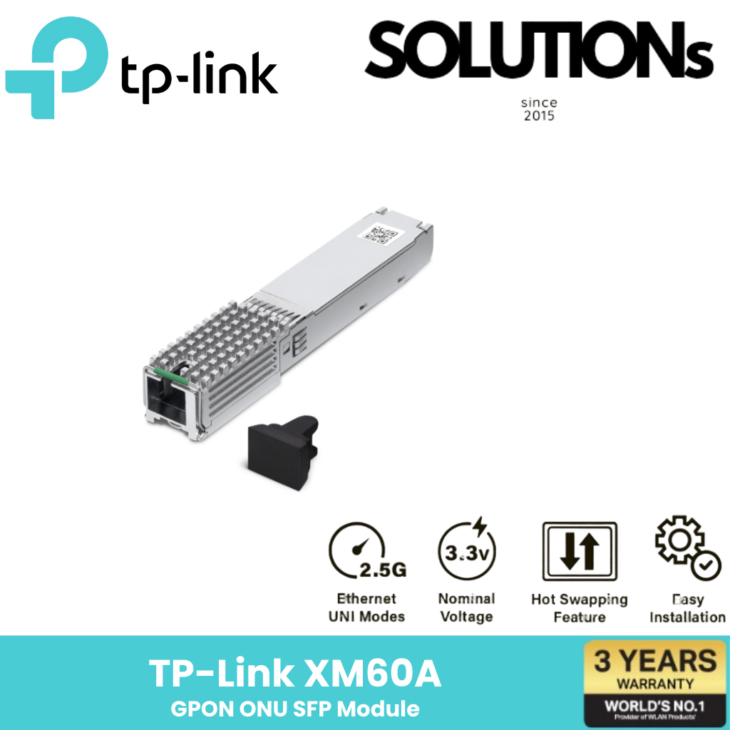 TP-Link   XM60A สินค้าขายดี ผลิตภัณฑ์ใหม่  GPON ONU SFP Module