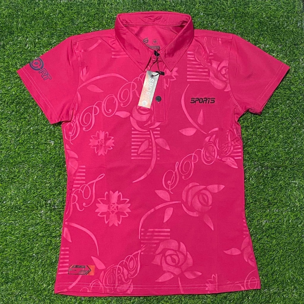 เสื้อโปโล ของผู้หญิง  เสื้อยืด ผ้ากีฬา ใส่เที่ยวออกกำลังกาย ตีกอล์ฟ เดินทาง  คุณภาพดี ราคาถูก ของมีพร้อมส่ง
