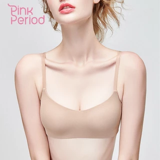 Pink Period เสื้อชั้นใน เสื้อในดันทรงแบบไร้โคร้ง โชว์ร่องอกสุดเซ็กซี่ ไร้ขอบ สบายผ้านิ่ม Bar-068
