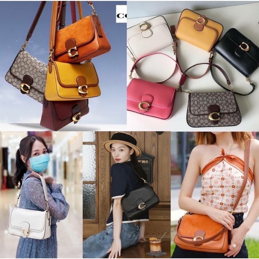 💯ปล่อยโปร ลด 750 บาท🔥C0ach Soft Tabby Shoulder Bag