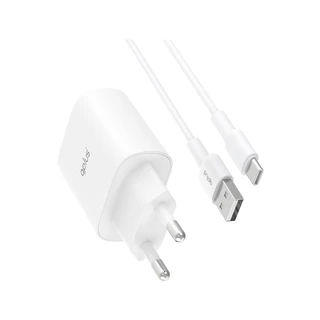 อะแดปเตอร์ QPLUS Wall Charger 1 USB-A 18W พร้อมสายชาร์จ USB-A to USB-C 1 เมตร by Banana IT