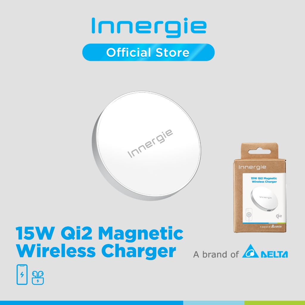 Innergie Qi2 Magnetic Wireless Charger 15W