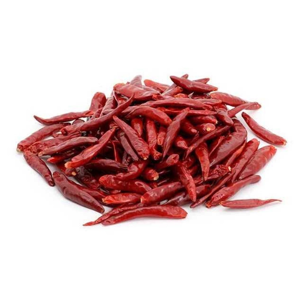พริกจินดาแห้ง เด็ดสด ตากแดด คัดพิเศษ เผ็ดจัดจ้าน สีสวย! เกรดส่งออก