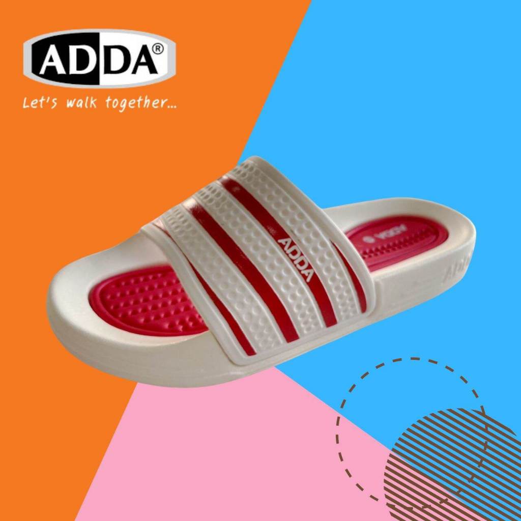 รองเท้าADDAแอ็ดด้าเด็กแบบสวมรุ่น3T15B1มีSIZE11-3สี4สีดำกรมเทาแดงทำจากวัสดุEVA