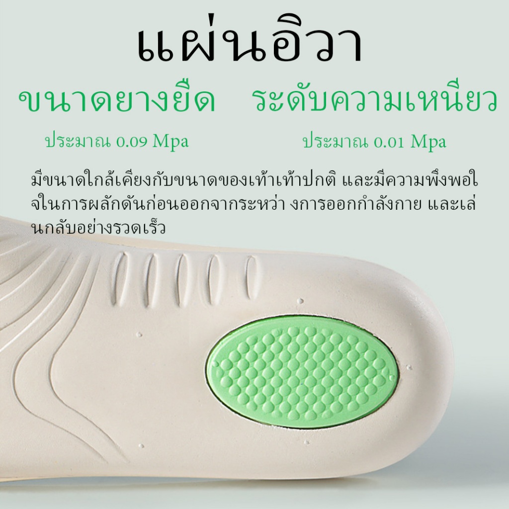 1 คู่ Plantar Fasciitis แผ่นเจลรองฝ่าเท้า ใส่สบาย เหมาะกับการวิ่ง เล่นกีฬา สําหรับผู้หญิงและผู้ชาย