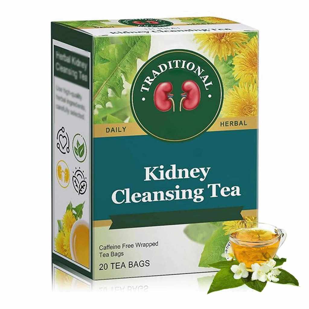 ชาบำรุงไต Kidney Cleansing Tea 1กล่อง20ซองฟื้นฟูไต บำรุงร่างกาย ชาบำรุงไต