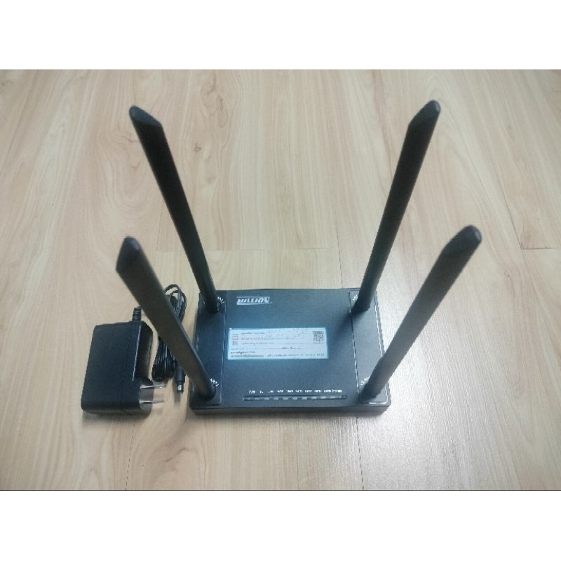 Wisp Wifi Ac1200 Billion Gigabit Router มือสองเทสแล้วใช้งานได้ปกติ