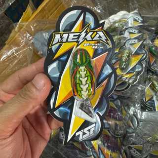 กบยาง เมฆา MEKA by น้าตุ้ม TSF ใบหลิวเตะน้ำ ขนาด 4 ซม. น้ำหนัก 8 กรัม
