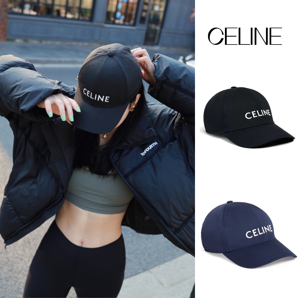 Unisex เบสบอลCELINEหมวกกันแดด (จัดส่งภายใน 24 ชั่วโมง)